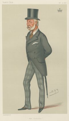 Turf Devotees; ‘Badminton’, The Duke of Beaufort, September 7, 1893 — size preview