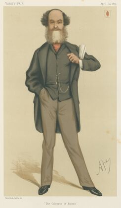 Politicians – ‘The Colossus of Roads’. Sir George Samuel Jerkinson. 24 April 1875