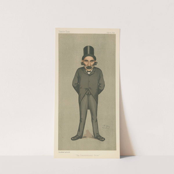 Politicians – ‘The Constututional Union’. Mr. Charles Wallwyn Radcliffe Cooke. July 30, 1892 (1892) by Leslie Matthew Ward