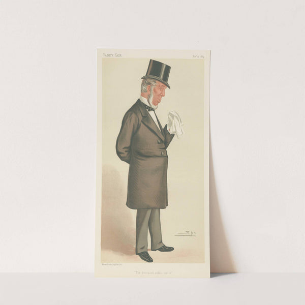 Politicians – ‘The Deceased Wife’s Sister’. Sir Thomas Chambers. November 22, 1884 (1884) by Leslie Matthew Ward