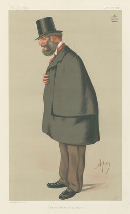Politicians – The ex-father of the House. Lord Forester. October 16, 1875