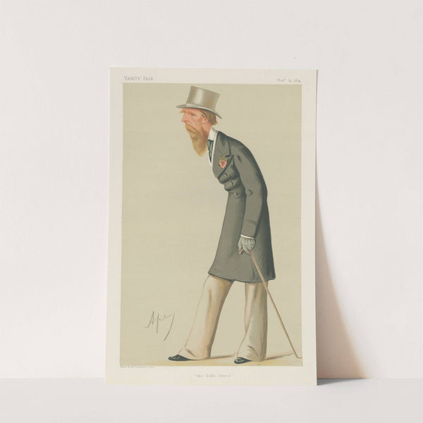 Politicians – ‘The Gull’s Friend.’ Mr. Christopher Sykes. 14 November 1874 (1874) by Carlo Pellegrini