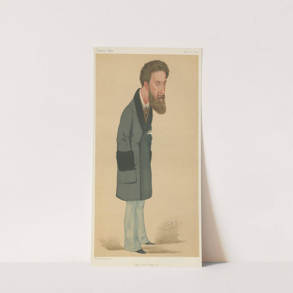 Politicians – ‘the Vice-Emress’. Lord Lytton. 18 March 1876 (1876) by Leslie Matthew Ward