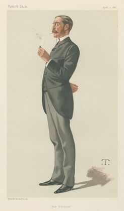 Politicians – Vanity Fair – Mr. George Errington. April 1, 1882 (1882)