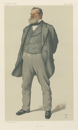 Politicians – Vanity Fair – ‘the City’. Alderman Robert Nicholas Fowler. June 25, 1881 (1881)