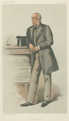 Politicians – Vanity Fair. ‘the Foreign Office’. Sir Julian Pauncefote. 7 April 1883