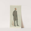 Politicians - Vanity Fair. &#039;The Privy Purse&#039; The Rt. Hon. Gen. Sir Henry Ponsonby. 17 March 1883 by Théobald Chartran