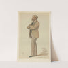 Politicians – Vanity Fair – ‘the Senator’. Mr. Cyril Flower. August 19, 1882 (1882) by Théobald Chartran