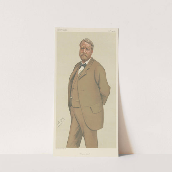 Politicians – ‘Westmoreland’. The Hon. William Lowther. 29 October 1881 (1881) by Leslie Matthew Ward