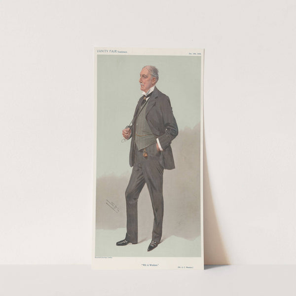 Politicians – ‘Wit and Wisdom’. Mr. A.C. Plowden. 16 December 1908 (1908) by Leslie Matthew Ward