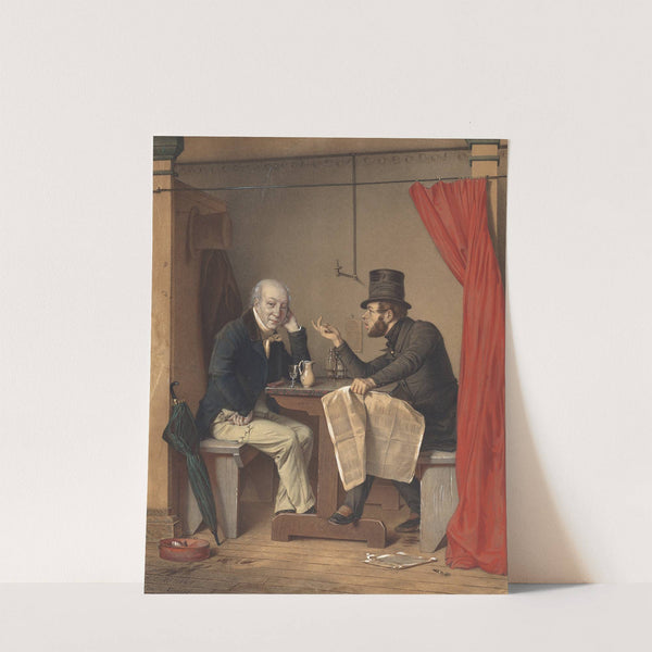 Politics In An Oyster House by Michele Fanoli