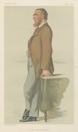 Polititians – Vanity Fair ‘Proper self-sufficiency’. Mr. Leonard Henry Courtney. September 25, 1880