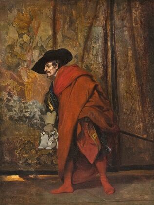Polonius Behind The Curtain