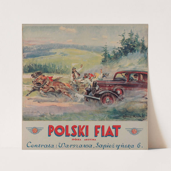 Polski Fiat Spółka Akcyjna ; Centrala; Warszawa, Sapieżyńska 6 by Wojciech Kossak