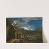 Polycrates and the Fisherman by Salvator Rosa