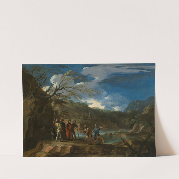 Polycrates and the Fisherman by Salvator Rosa