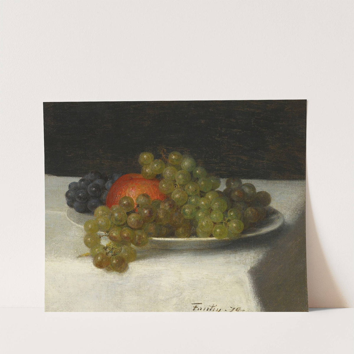 Pommes Et Raisins by Henri Fantin-Latour