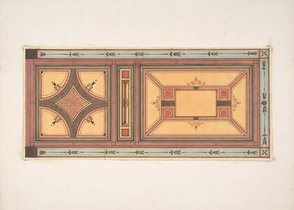 Pompeiian Design for Paneling