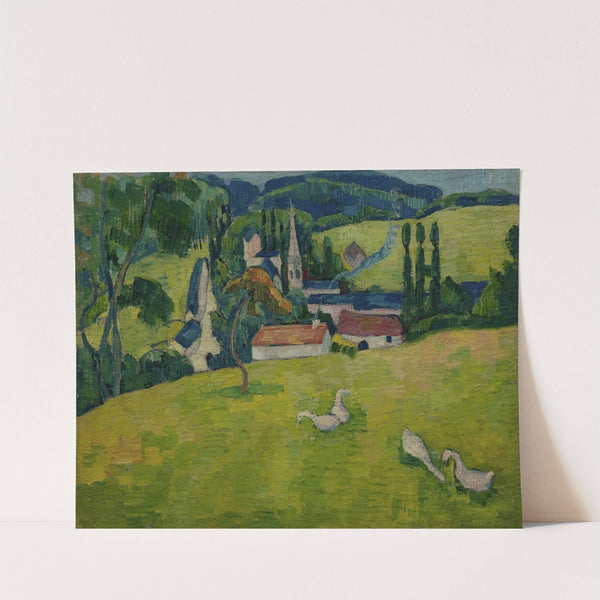 Pont-Aven, Le Pouldu (1889) by Paul Sérusier