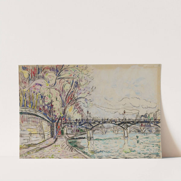 Pont des Arts (1928) by Paul Signac