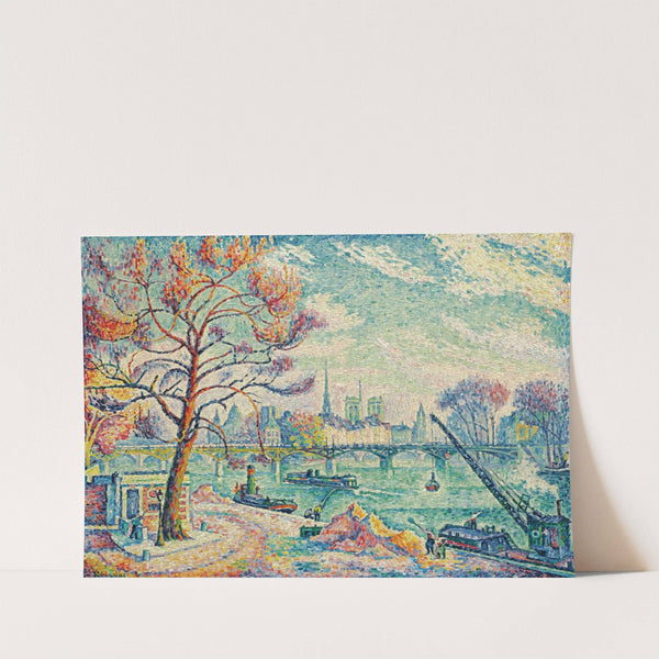 Pont Des Arts (Paris) by Paul Signac