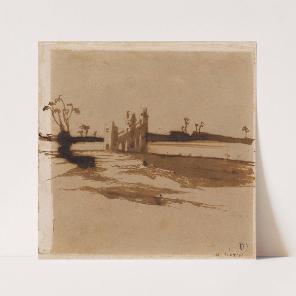 Pont fortifié (1839) by Victor Hugo