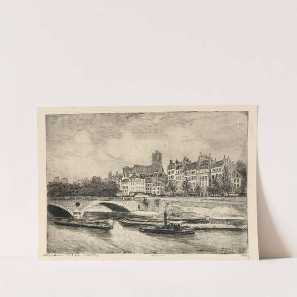 Pont Louis-Philippe (19th Century) by Pierre-Marcel Roy