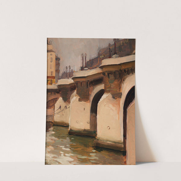 Pont Neuf in Paris (1893) by Aleksander Gierymski