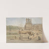 Pont Royal in Paris. Sketch by David Jacobsen