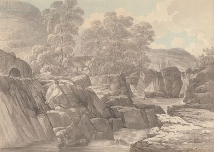 Pont-y-Pair on the River Llugwy near Betws-y-Coed, Denbigh