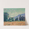Pontcharra, Vallée de l’Isère, le Mont Granier dans le fond (1901) by Armand Guillaumin