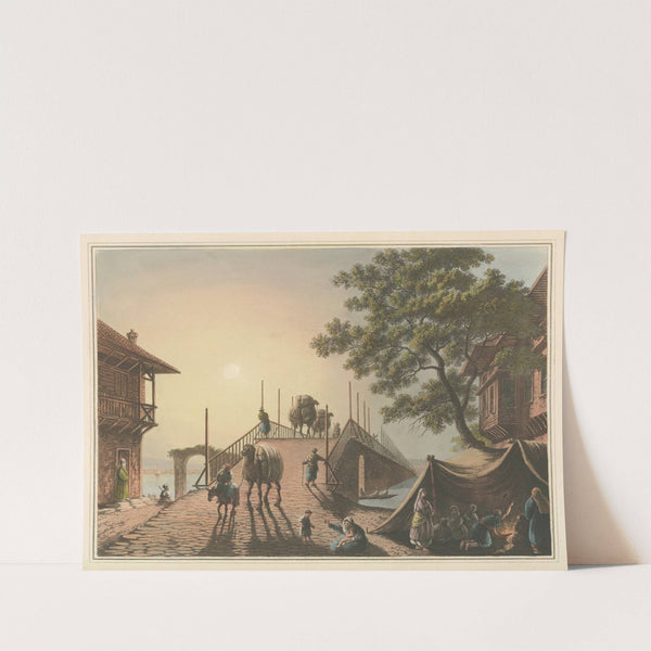 Ponte piccolo by Luigi Mayer