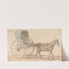 Pony and Hooded Gig by Paul Sandby