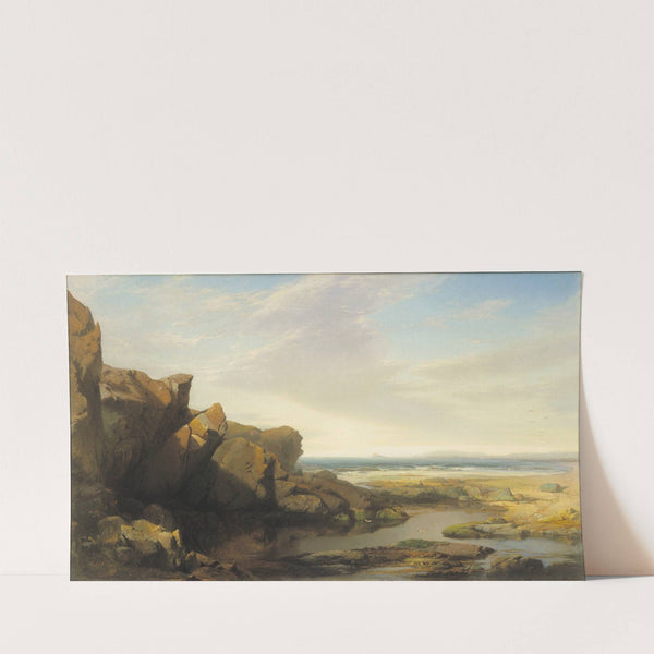 Pools by the Seaside (1861) by William Hart