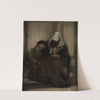 Poor People (1858) by Angilbert Göbel