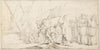 Pope Handing a Banner to a Crusader, with Ships in the Background (1696–1770)
