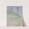 Poplars, Pink Effect (1891) by Claude Monet