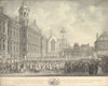 Popular Celebrations in Dam Square, Amsterdam, on 4 March 1795, marking the erection of the Liberty Tree and the success of the Batavian Revolution