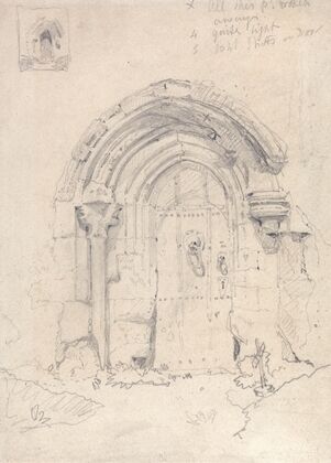 Porch of the Church of Stratton Saint Mary’s, Norfolk