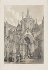 Porche sud de la Cathédrale de Lausanne (1839)
