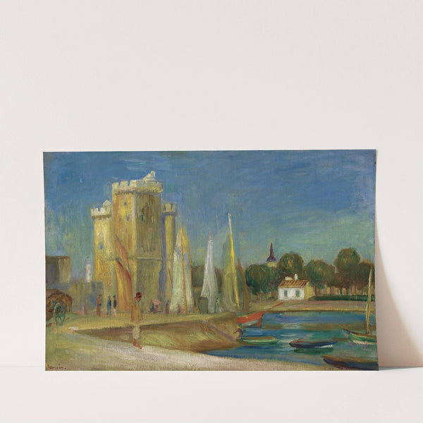 Port De La Rochelle by Pierre-Auguste Renoir
