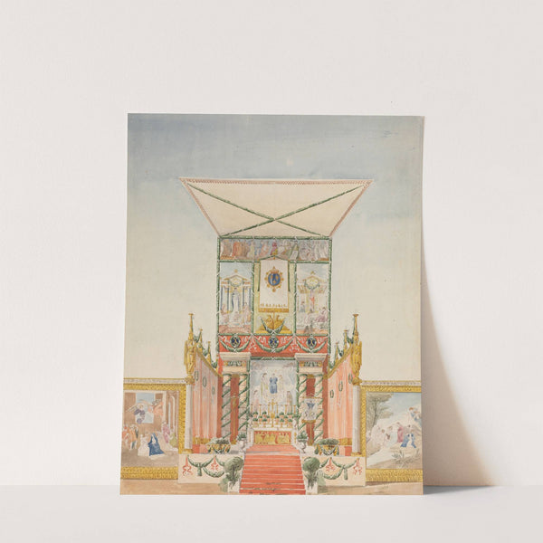 Portable Field Altar for Charles X (1824–1830) by Alexandre Denis Abel de Pujol
