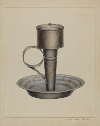 Portable Whale Oil Lamp