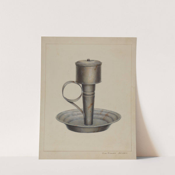 Portable Whale Oil Lamp by James M. Lawson