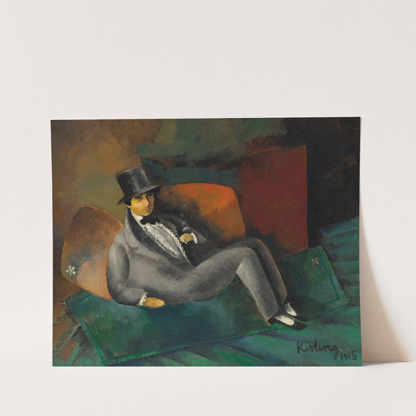 Portait de Francis de Miomandre by Moïse Kisling