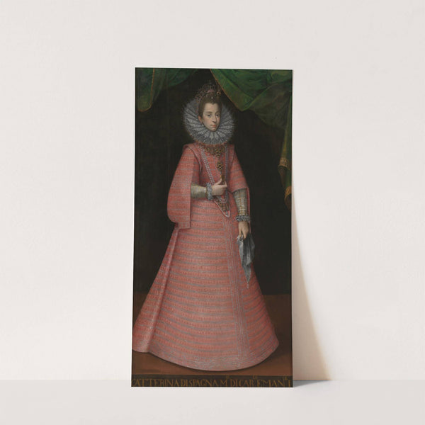 Portait of Caterina of Asburgo by Anonymous