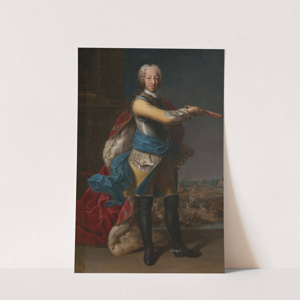 Portait of Charles Emmanuel III of Sardinia (1701-1773) by Giovanni Panealbo