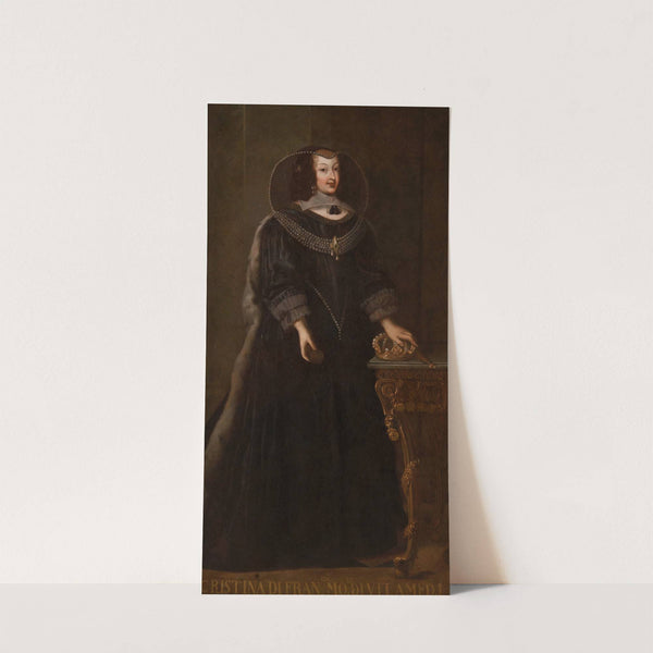 Portait of Cristine of France by Anonymous