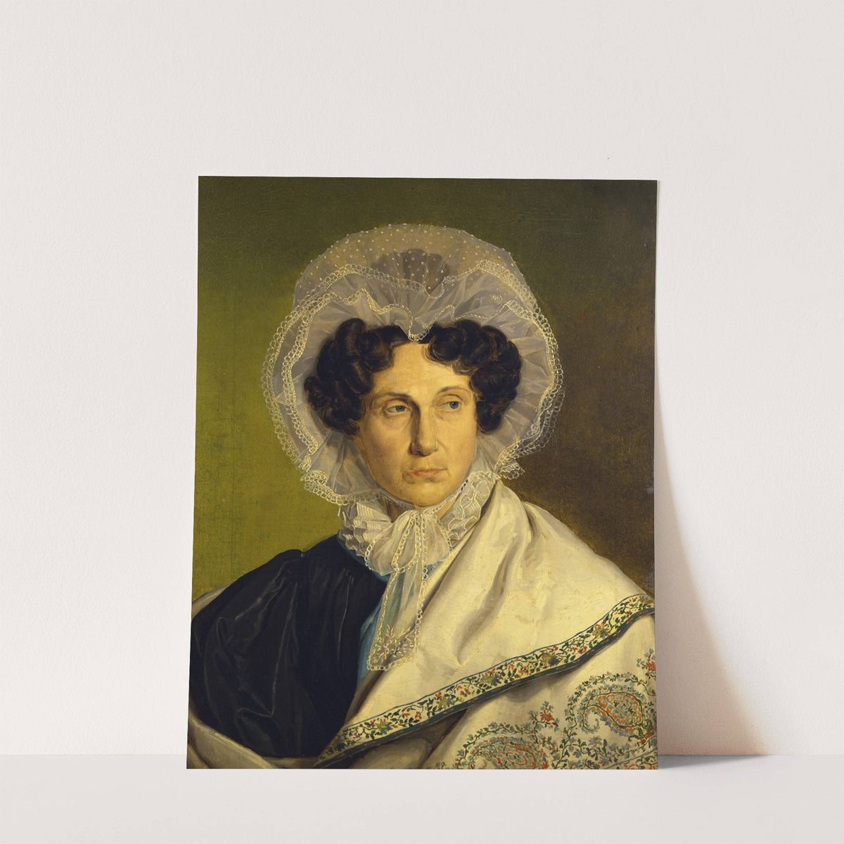 Portait of the Artist’s Mother (1833) by Alfred Rethel