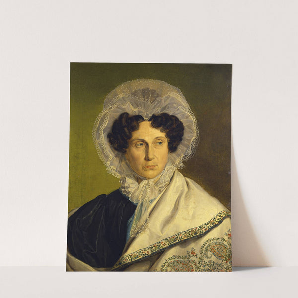 Portait of the Artist’s Mother (1833) by Alfred Rethel